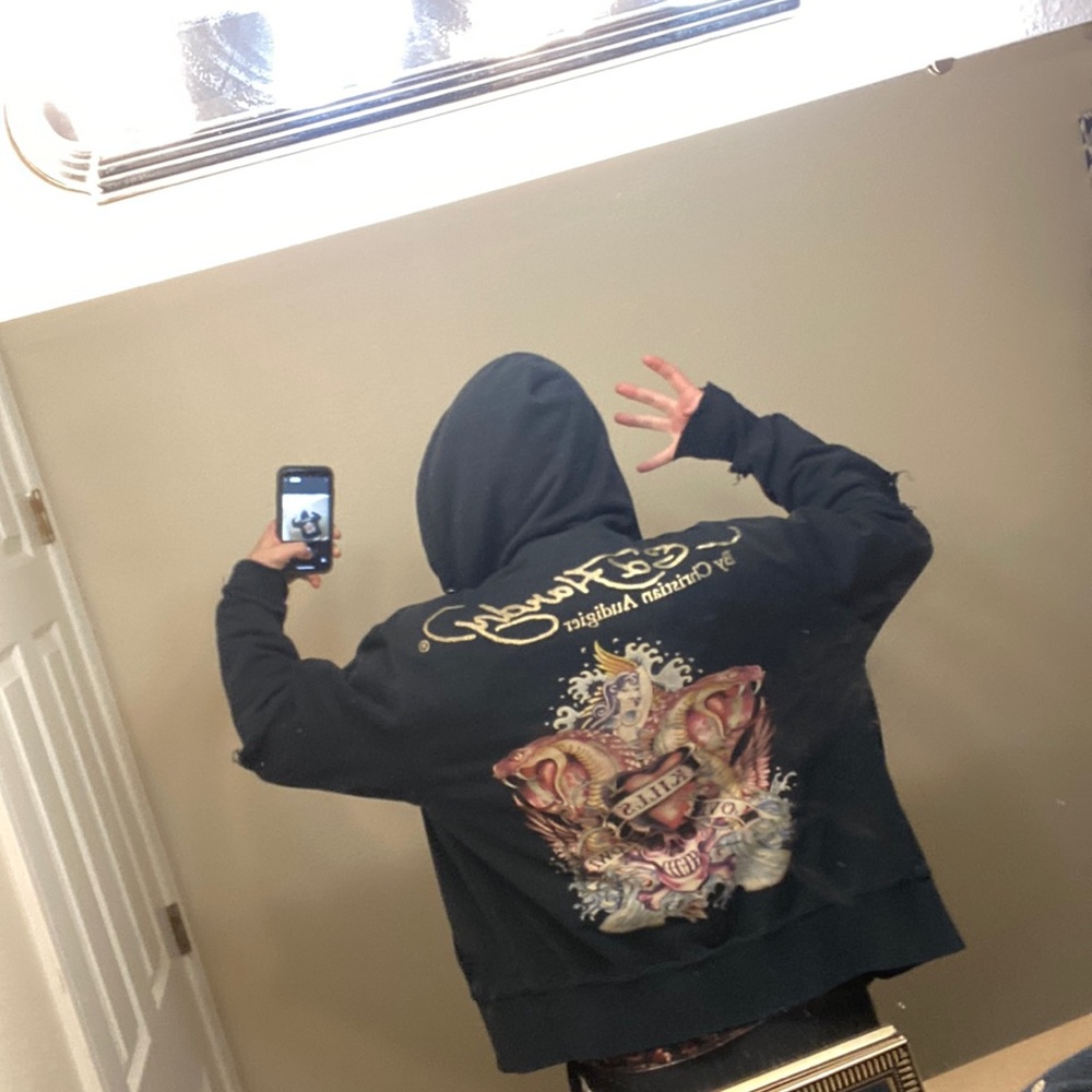 THRASHED ED HARDY